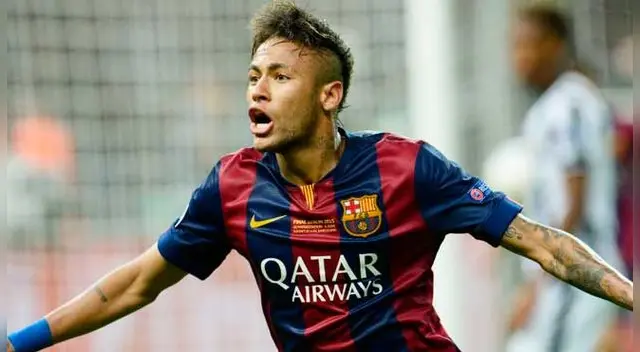Neymar. El carioca ganó en el 2015 la Champions, Mundial de Clubes y Liga. EFE