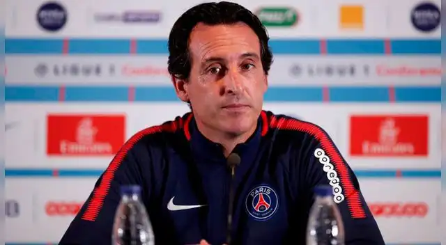Unai Emery cumple su segunda temporada al frente del PSG. Unai Emery cumple su segunda temporada al frente del PSG.