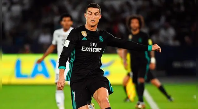 Cristiano durante una jugada en el Mundial de Clubes en Emiratos Arabes. Cristiano durante una jugada en el Mundial de Clubes en Emiratos Arabes.
