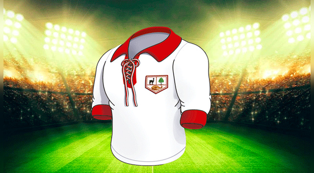 1930. Modelo que se usó en el Mundial Uruguay 1930, el primero de la ‘Bicolor’. Imagen: Líbero.