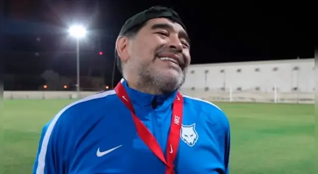 Diego Maradona es actual entrenador del Al Fujairah en Emiratos Árabes Unidos. 