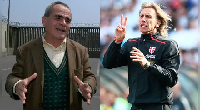 Jaime León Payet y Ricardo Gareca. Jaime León Payet y Ricardo Gareca.