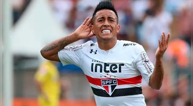 Sao Paulo: Christian Cueva está en los planes de San Lorenzo de Argentina Sao Paulo: Christian Cueva está en los planes de San Lorenzo de Argentina
