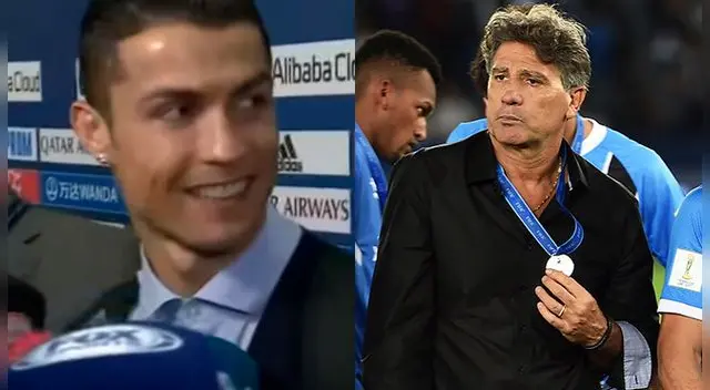 Cristiano Ronaldo y su irónica opinión sobre Renato Gaúcho