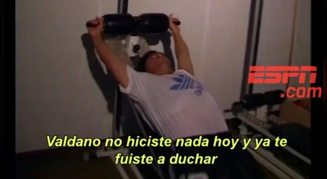 Diego Armando Maradona y su entrenamiento cuando era futbolista.