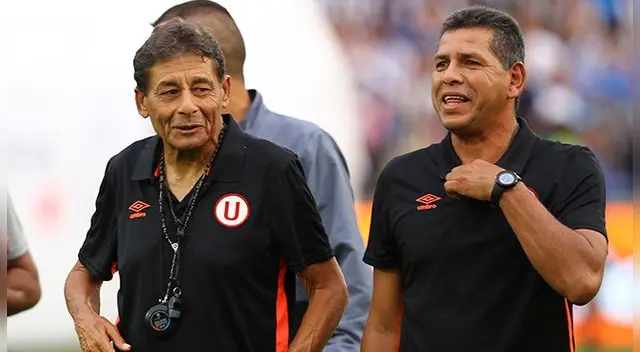 Roberto Chale y el 'Puma' Carranza. Roberto Chale y el 'Puma' Carranza.