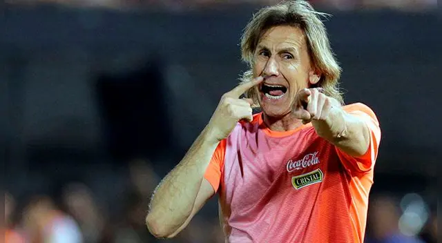 Ricardo Gareca, durante el Paraguay-Perú en el Defensores del Chaco. Ricardo Gareca, durante el Paraguay-Perú en el Defensores del Chaco.