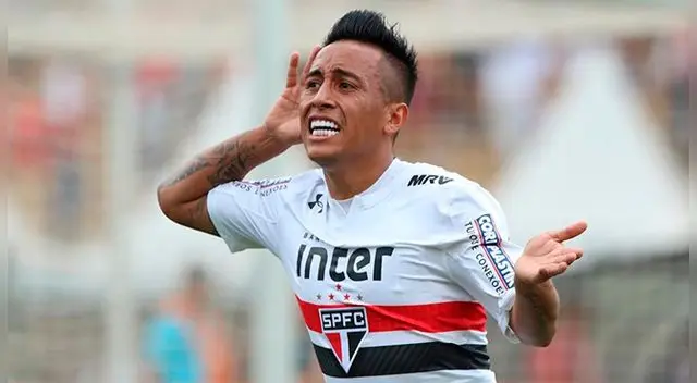 Christian Cueva anotó 10 goles con el Sao Paulo a lo largo del año. Christian Cueva anotó 10 goles con el Sao Paulo a lo largo del año.