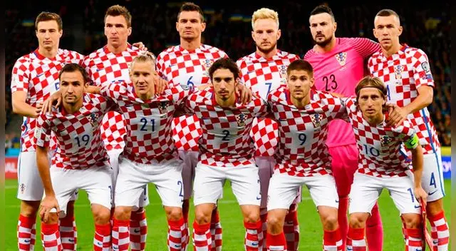 Croacia y sus figuras que chocarán con Perú.