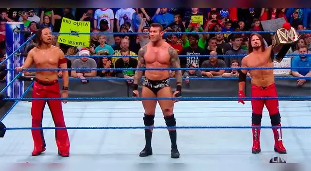 En WWE SmackDown Live, AJ Styles, Shinsuke Nakamura y Randy Orton ganaron su pelea.