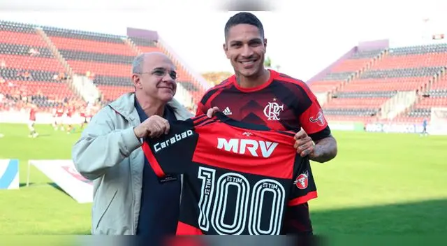 Presidente de Flamengo confirma la continuidad de Paolo Guerrero.