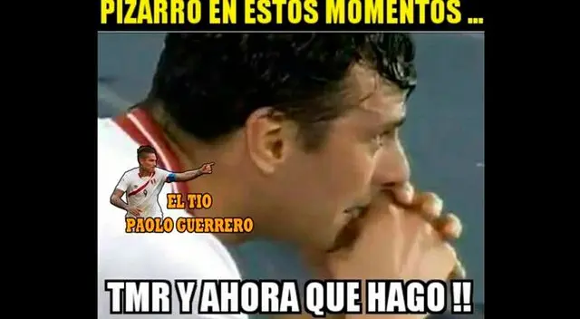 PPK y Claudio Pizarro protagonistas de los memes sobre la reducción de la pena de Paolo Guerrero. PPK y Claudio Pizarro protagonistas de los memes sobre la reducción de la pena de Paolo Guerrero.