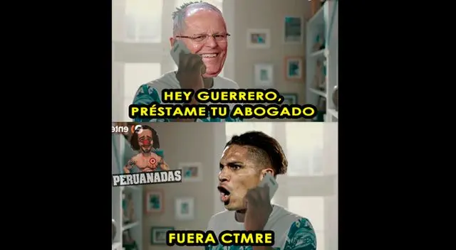 PPK y Claudio Pizarro protagonistas de los memes sobre la reducción de la pena de Paolo Guerrero. PPK y Claudio Pizarro protagonistas de los memes sobre la reducción de la pena de Paolo Guerrero.
