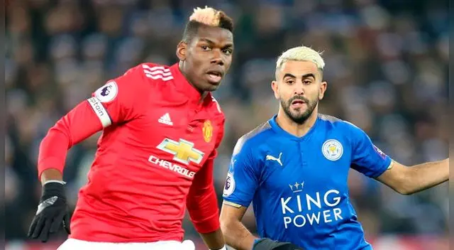 Manchester United y Leicester City quedaron igualados 2-2 en la fecha 19 de la Premier League.