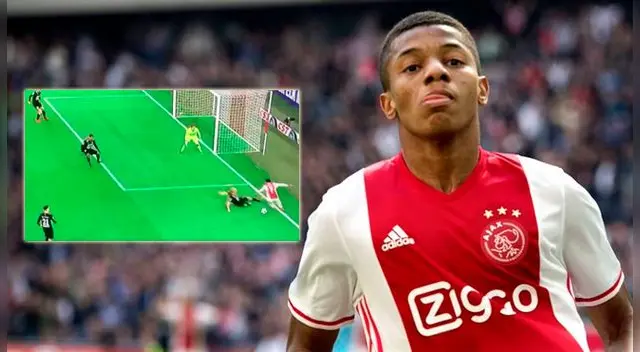 David Neres, una de las grandes figuras del Ajax de Amsterdam. David Neres, una de las grandes figuras del Ajax de Amsterdam.