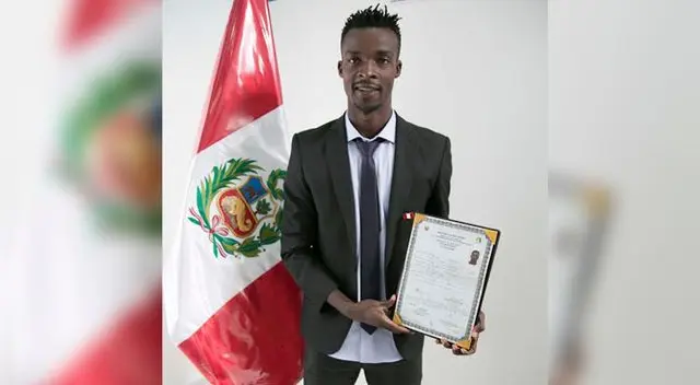 Hervé Kambou de Costa de Marfil, reciente incorporación de Cantolao se hizo peruano en enero de 2017 Hervé Kambou de Costa de Marfil, reciente incorporación de Cantolao se hizo peruano en enero de 2017