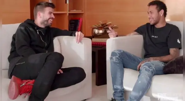 Piqué debutó como periodista entrevistando a Neymar en el cual revelaron el sufrimiento Messi [VIDEO]
