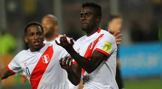 Christian Ramos celebra un gol con la Selección Peruana. Christian Ramos celebra un gol con la Selección Peruana.
