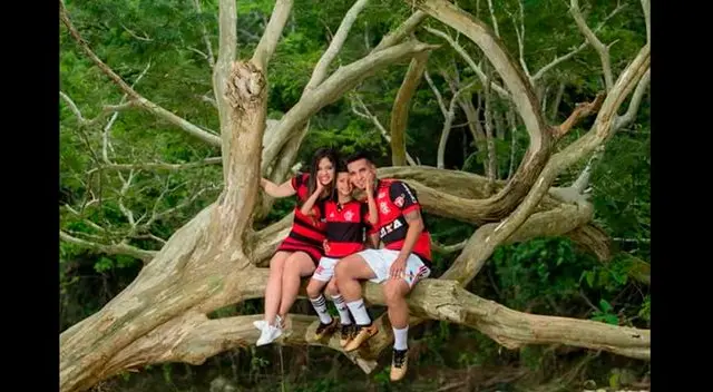 Miguel Trauco y entrañable sesión de fotos junto a su familia Miguel Trauco y entrañable sesión de fotos junto a su familia