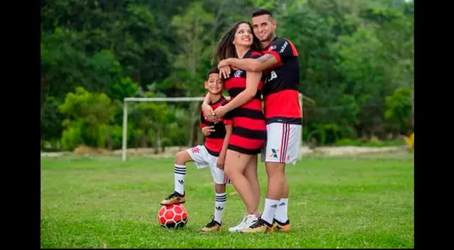 Miguel Trauco y entrañable sesión de fotos junto a su familia Miguel Trauco y entrañable sesión de fotos junto a su familia