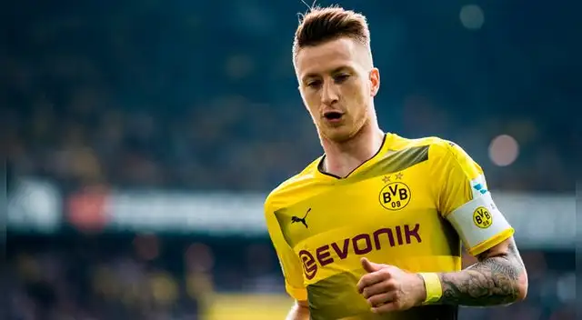 Marco Reus, durante un partido del Borussia Dortmund. Marco Reus, durante un partido del Borussia Dortmund.