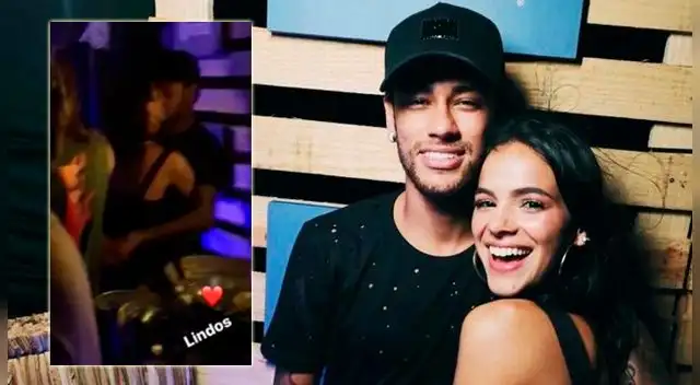 Neymar fue captado besándose con Bruna Marquezine Neymar fue captado besándose con Bruna Marquezine