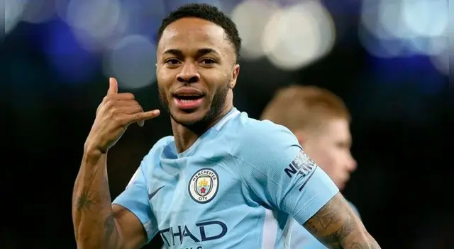 Raheem Sterling dedica su anotación a Gabriel Jesus.