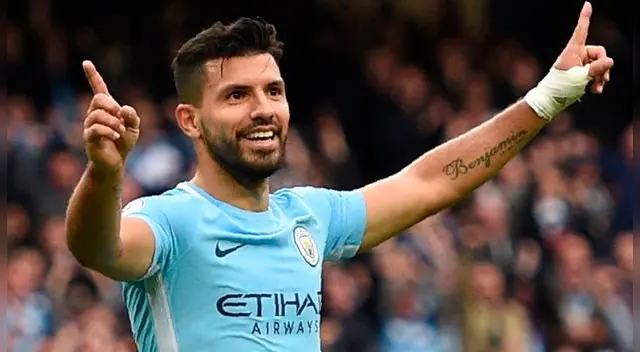 El 'Kun' es la principal estrella del Manchester CIty.
