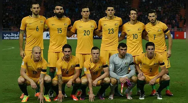 Australia clasificó al Mundial tras eliminar a Honduras en el repechaje. 