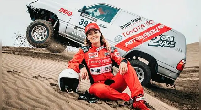 Dakar 2018: periodista Fernanda Kanno emocionada por su debut en afamada competencia
