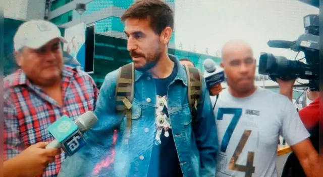 Tomás Costa pisó suelo peruano para incorporarse a Alianza Lima [VIDEO]