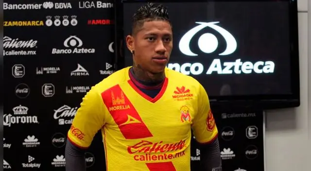 Ray Sandoval celebró el 1-1 del Morelia ante Monterrey.