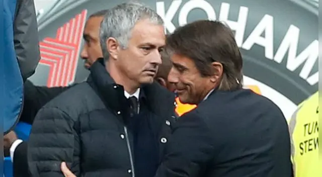 Los ataques entre Antonio Conte y José Mourinho no cesan en la Premier League. Foto: AP Los ataques entre Antonio Conte y José Mourinho no cesan en la Premier League. Foto: AP
