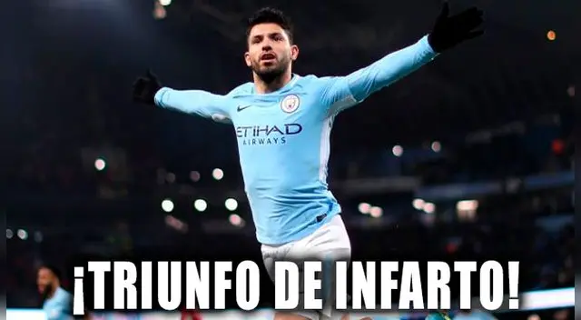 Manchester City venció 2-1 a Bristol City en la Copa de la Liga Inglesa.
