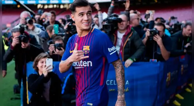 Coutinho no olvida al que fue su primer amor en Europa. Coutinho no olvida al que fue su primer amor en Europa.
