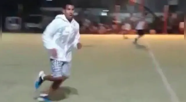 Carlos Tévez volvió a Fuerte Apache y anotó golazo en pichanga