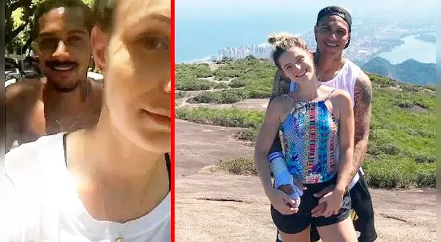 Selección peruana: Paolo Guerrero se divierte manejando bicicleta junto a su enamorada Thaísa Leal [VIDEO]