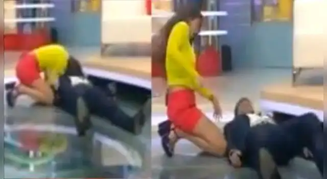 Erick Osores: Rebeca Escribens la hizo de salvavidas para socorrer al periodista deportivo [VIDEO]