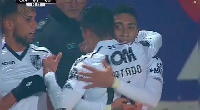 Selección peruana: Paolo Hurtado anotó un golazo con el Victoria Guimaraes [VIDEO]