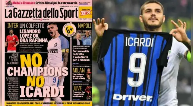 Mauro Icardi. Foto: Gazzetta dello Sport Mauro Icardi. Foto: Gazzetta dello Sport
