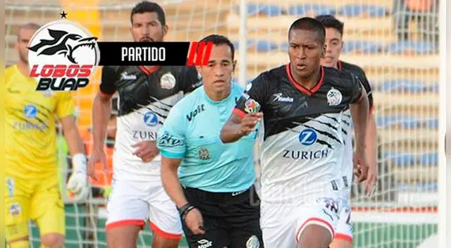 Pedro Aquino, durante el Lobos BUAP-Querétaro.