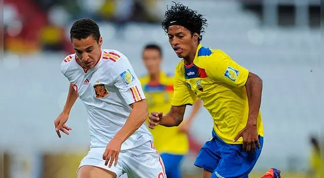 John Narváez enfrenta a Rodrigo en un España-Ecuador, por el Mundial Sub-2011. John Narváez enfrenta a Rodrigo en un España-Ecuador, por el Mundial Sub-2011.