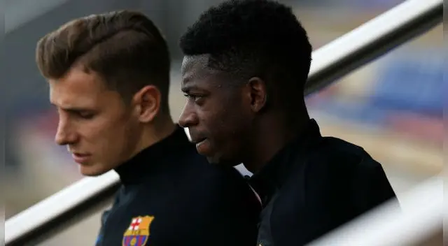Ousmane Dembélé aún no ha podido mostrar su mejor potencial en Barcelona. Foto: AP