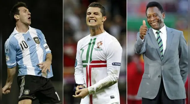 El 'Rey' ha hablado, Messi es mejor que Cristiano. Foto: Internet/Medios