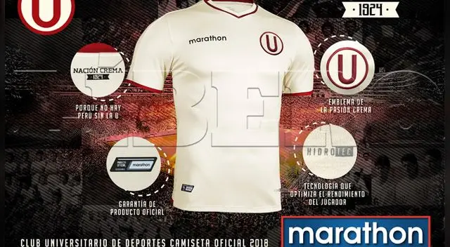 ¡OFICIAL! Universitario y la nueva camiseta que estrenará en la 'Noche Crema'