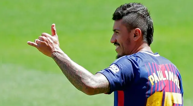 Paulinho asustó a Barcelona pero se confirmó que solo fue un fuerte golpe