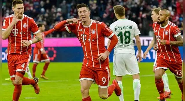Bundesliga: Bayern Munich dio un paso más hacia el hexacampeonato alemán Bundesliga: Bayern Munich dio un paso más hacia el hexacampeonato alemán
