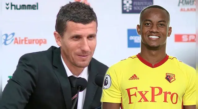 Javi Gracia, nuevo DT del Watford de André Carrillo