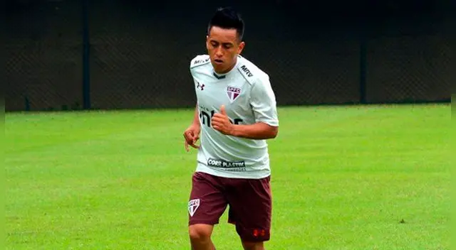 Christian Cueva arremete contra Sao Paulo en su Instagram.