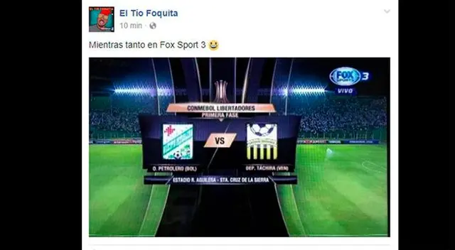 Los memes se centraron en los errores de Fox Sport al confundir al cuadro crema 